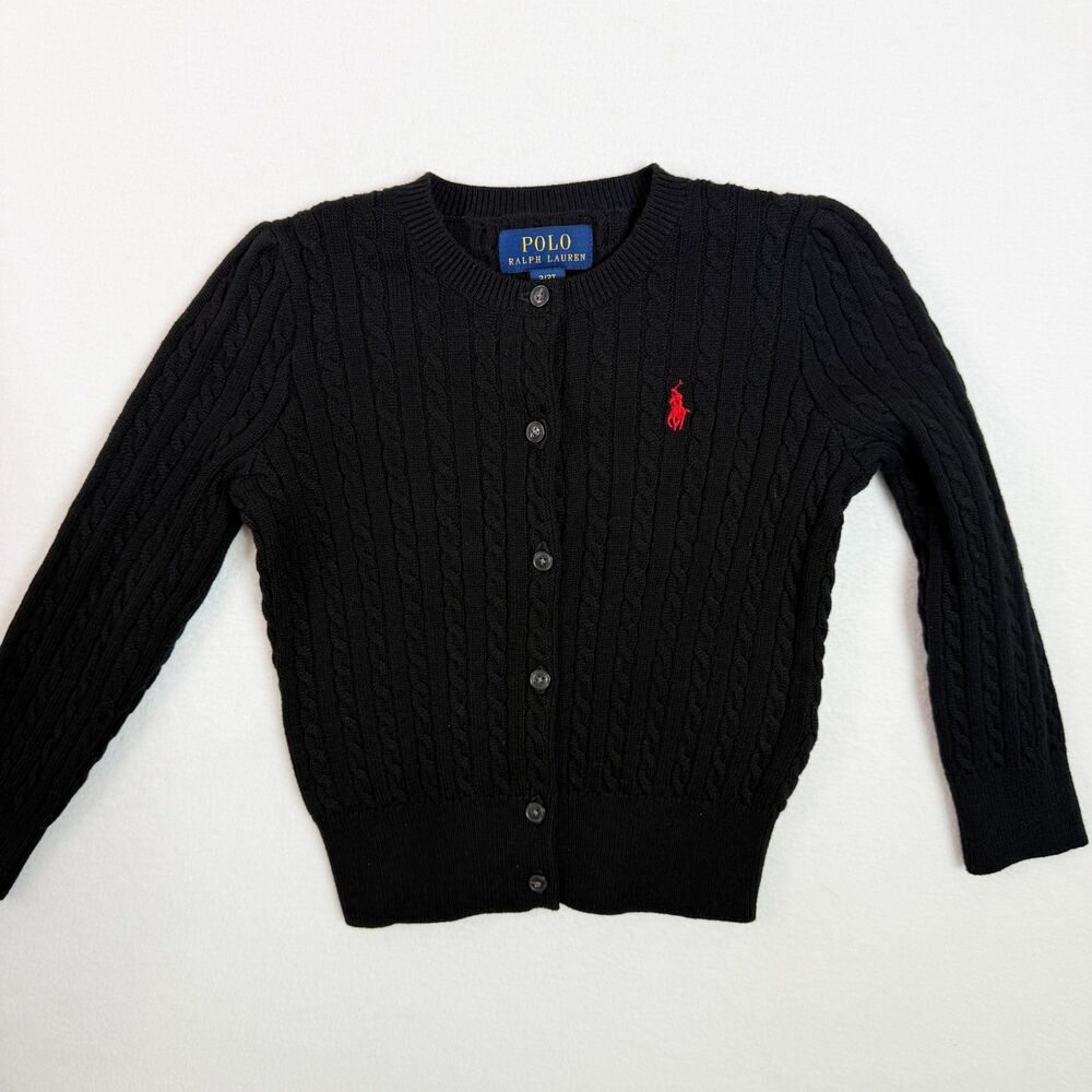 Polo by Ralph Lauren Toddler Black Sweater | 3T